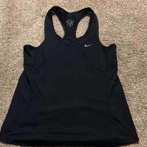 Nike Black Dri-FIT Racerback Training Tank